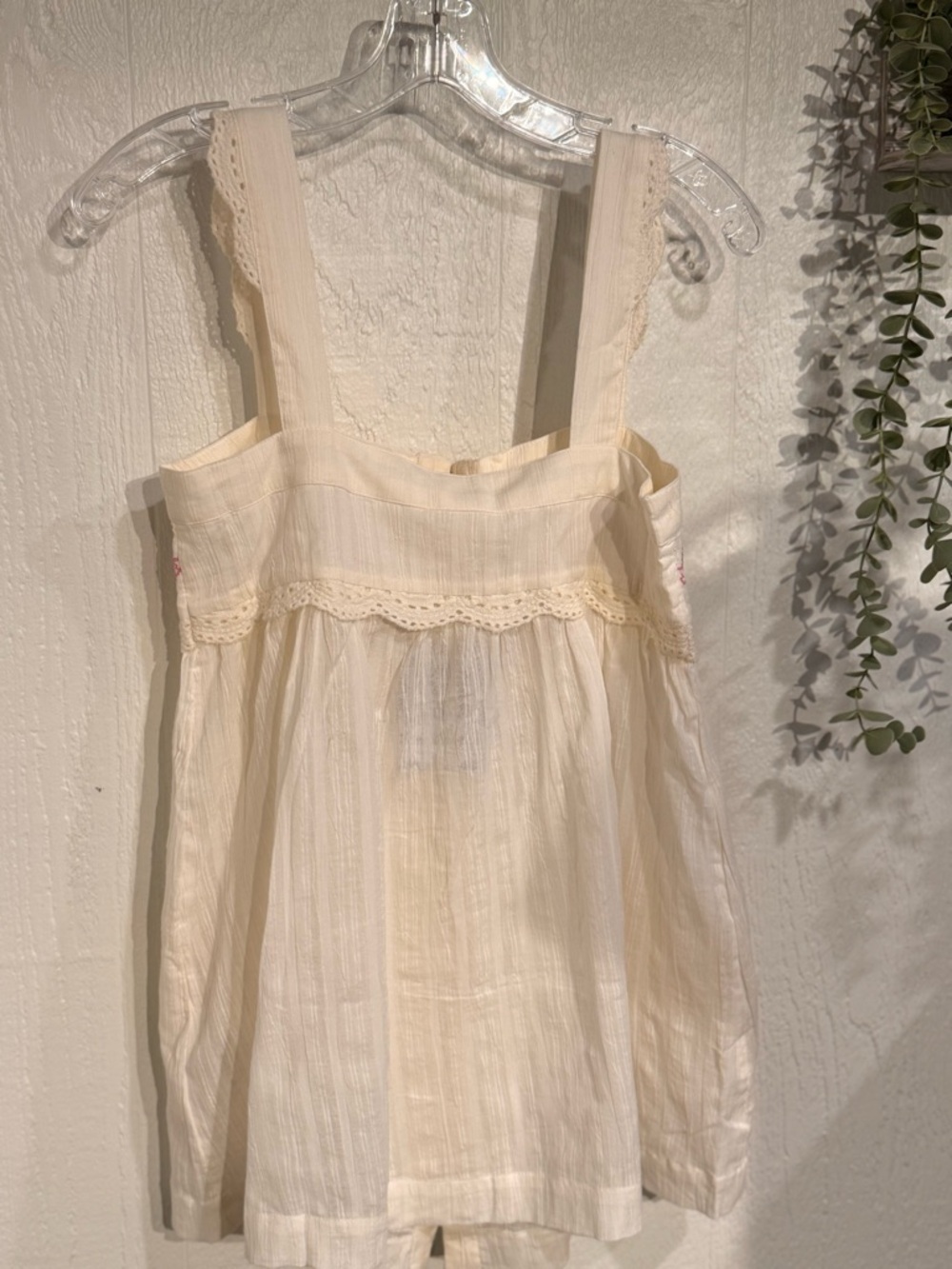 Farrah Embroidered Tunic NWOT champagne dream - Picture 4 of 6